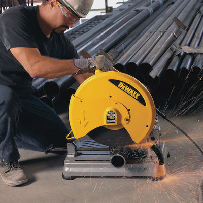 DEWALT D28715 14 in. Chop Saw with QUIK-CHANGE™ Keyless Blade Change System