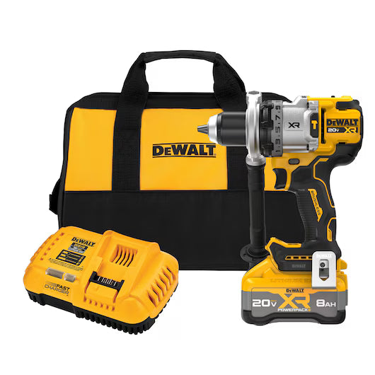 DEWALT DCD1007WW1 20V MAX* XR® Brushless Cordless 1/2 in. 3-Speed Hammer Drill Kit with XR POWERPACK™