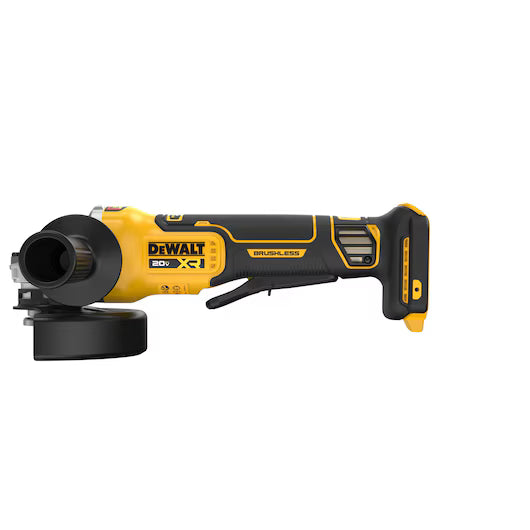 DEWALT DCG410B 20V MAX* XR® 4-1/2 in. - 5 in. Brushless Cordless Angle Grinder (Tool Only)