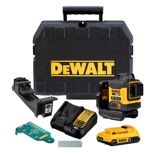 DEWALT DCLE34031D1 20V 3x360 Line Laser