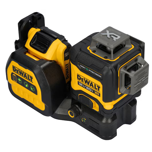 DEWALT DCLE34033D1 20V MAX* XR® 3 x 360 High Precision Green Laser
