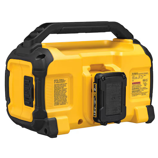 DEWALT DCR010 12V/20V MAX* Jobsite Bluetooth® Speaker