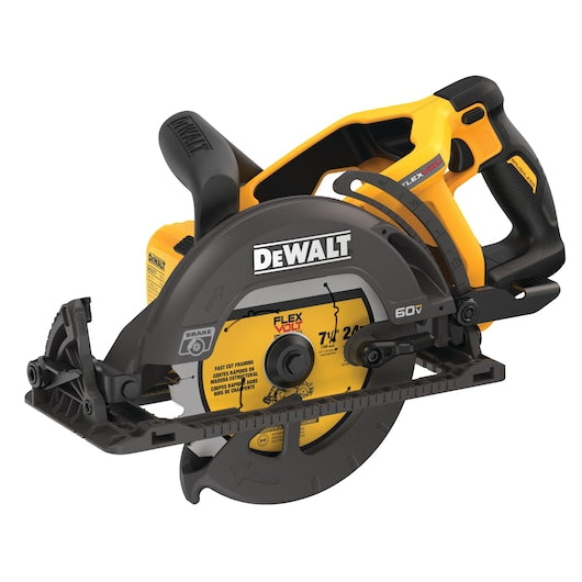 DEWALT DCS577B FLEXVOLT® 60V MAX* 7-1/4 in. Cordless Worm Drive Style Saw (Tool Only)