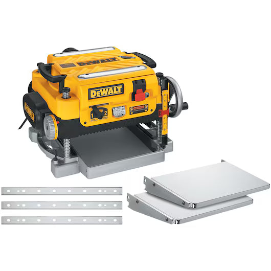 DEWALT DW735X 13" PLANER w/EXTRA KNIVES AND TABLES