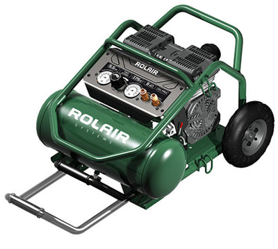 ROLAIR FCOL22LS6 2 HP 5 CFM 5.5 Gallon Oil-Less Compressor, 115v (2-STAGE)