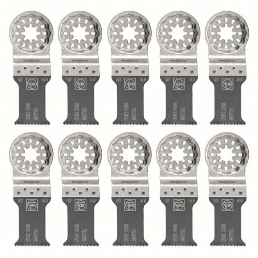 FEIN 63502205290 Starlock 1-3/8" Precision E-Cut Bimetal OMT Blade - 10-pack