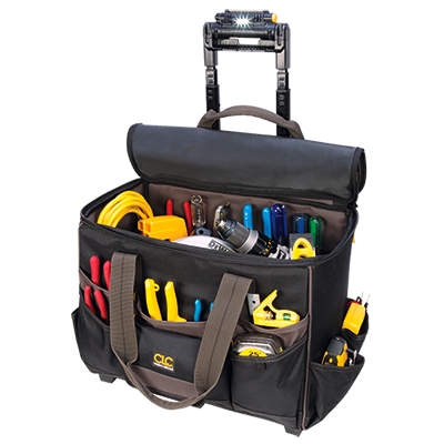 CLC L258 Tech Gear™ Lighted Handle 17″ Roller Bag