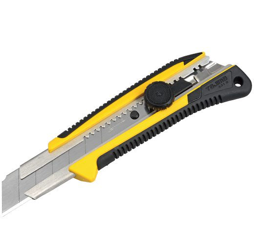 TAJIMA LC-661 ROCK HARD DIAL LOCK UTILITY KNIFE  1" - 7-POINT ROCK HARD BLADE