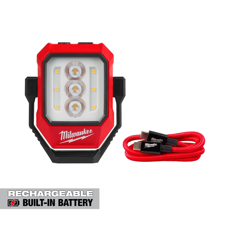 MILWAUKEE 2015R Rechargeable Pivoting Task Light w/ Spot Mode