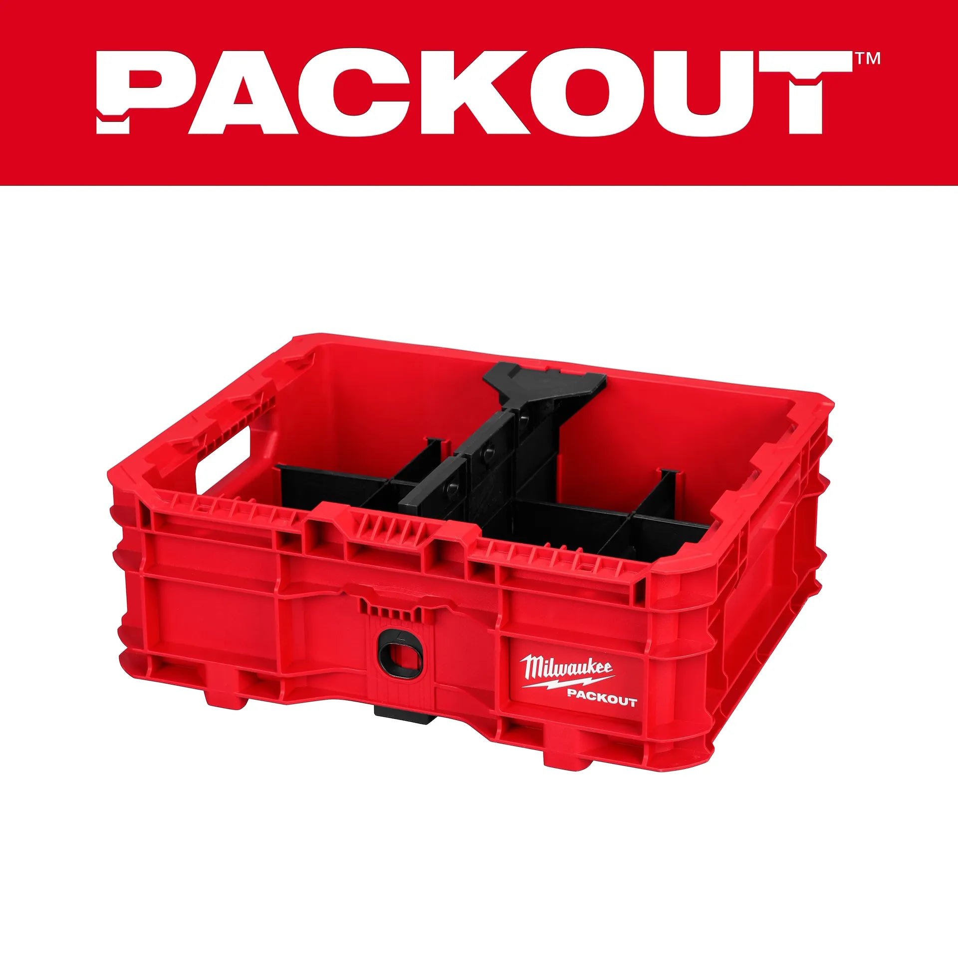 MILWAUKEE 48-22-8438 PACKOUT™ Low-Profile Crate