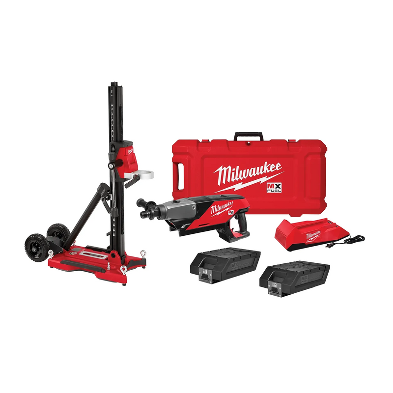 MILWAUKEE MXF301-2CXS MX FUEL™ Handheld Core Drill Kit w/ Stand
