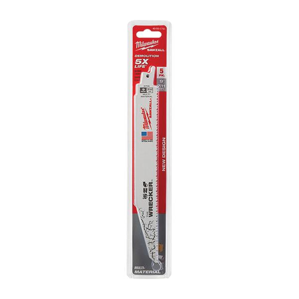 MILWAUKEE 48-00-5706 The WRECKER™ Multi-Material SAWZALL® Blade 9