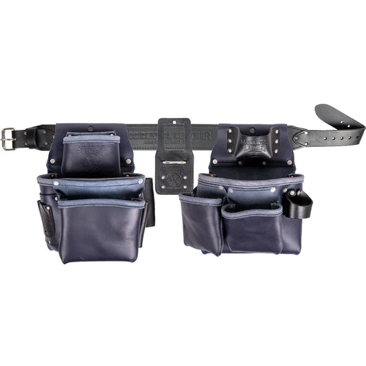 OCCIDENTAL LEATHER UB5080DB Pro Framer Tool Belt Setup with Double Outer Bag