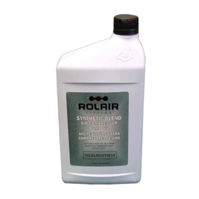 ROLAIR OILBLNDSYN34 SYNTHETIC COMPRESSOR OIL (1 LITRE)