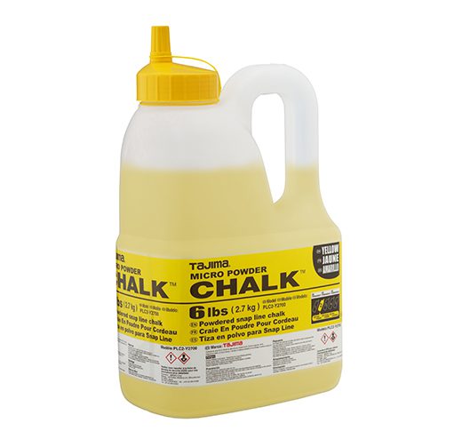 TAJIMA PLC2-Y2700  MICRO POWDER CHALK 6LBS YELLOW