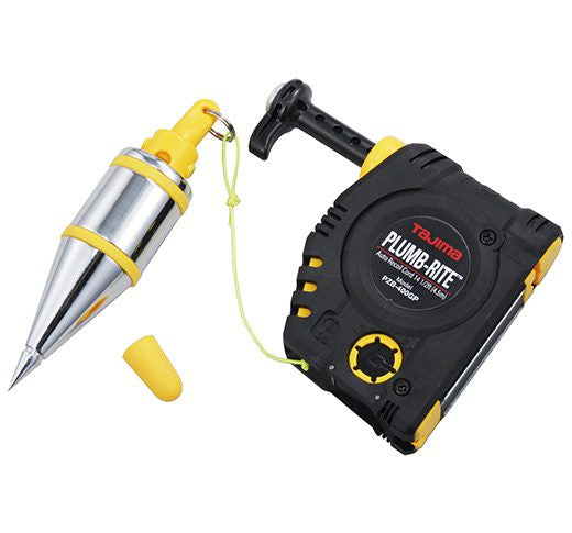 TAJIMA PZB-400GP Plumb Bob Setter Magnetic Elastomer-Wrapped with 14 oz. Bob