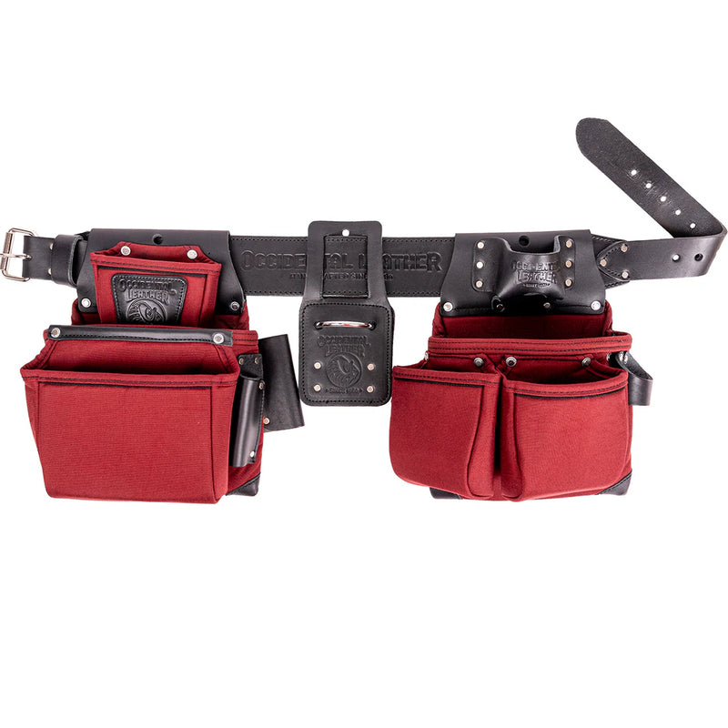 OCCIDENTAL LEATHER R8080DB OxyLights™ Framer Tool Belt Setup