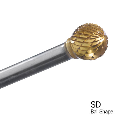 CHAMPION SD3-IPAC BALL SHAPE CARB BUR D/C iPAC