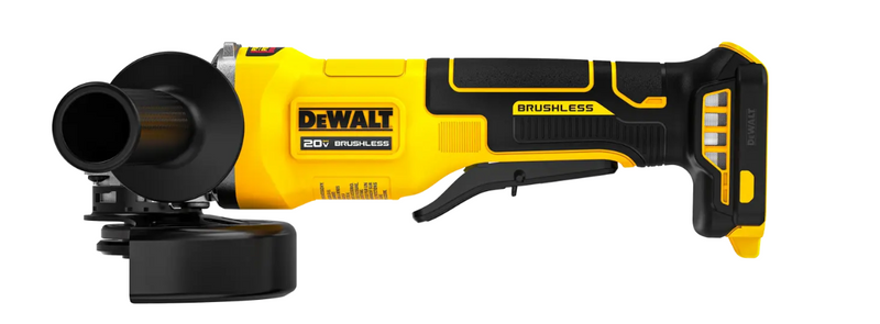 DEWALT DCG408B 20V MAX* Brushless Cordless 4 1/2-in. Paddle-switch Grinder (Tool Only)