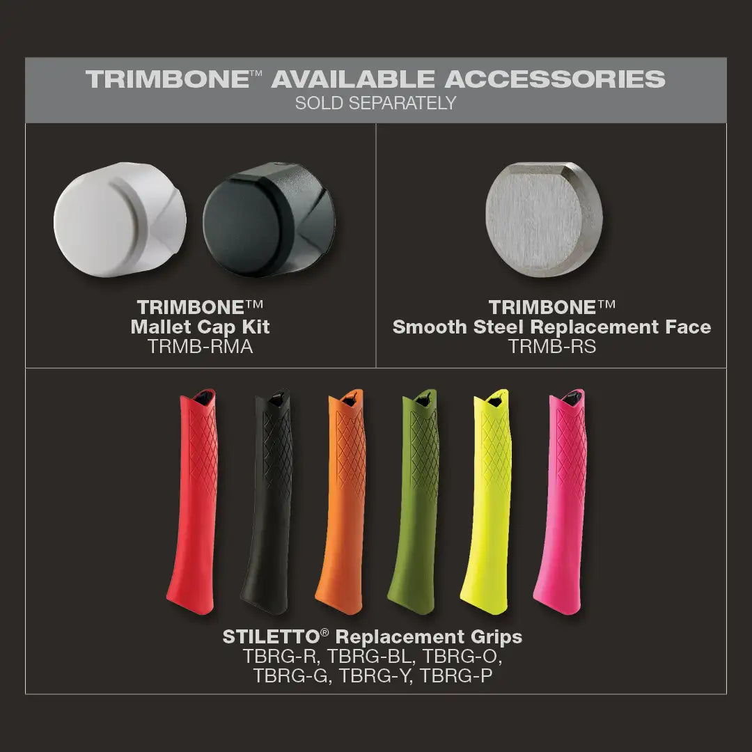 STILETTO TRMB 10oz TRIMBONE™ Smooth/Curved Titanium
