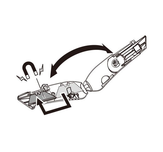 TAJIMA VR-101R VR-SERIES Fixed-Blade One-Piece Knife with 3 V-REX Fluoro-Coat Blades