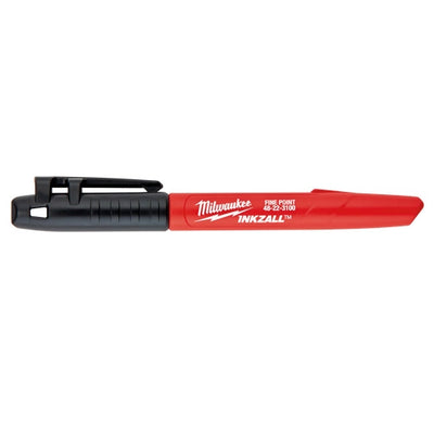 MILWAUKEE 48-22-3104 4PK INKZALL™ Black Fine Point Marker