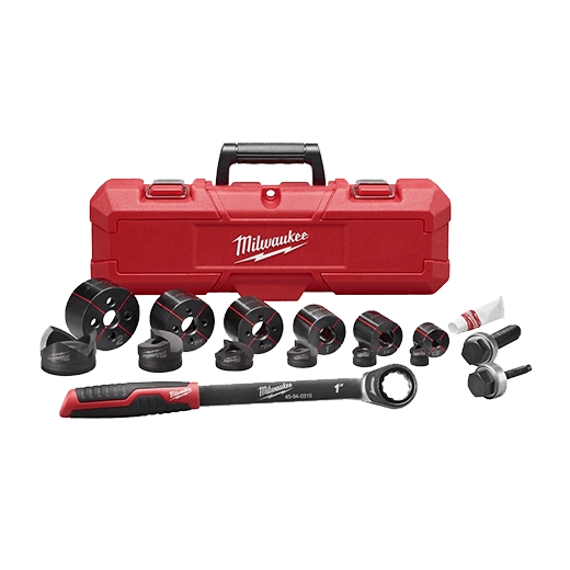 MILWAUKEE 49-16-2694 Milwaukee® EXACT™ 1/2" to 2" Hand Ratchet Knockout Set