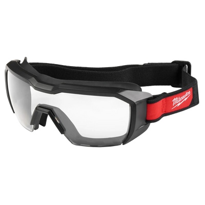 MILWAUKEE 48-73-2060 Vented Low-Profile Goggles - Clear Dual Coat Lens