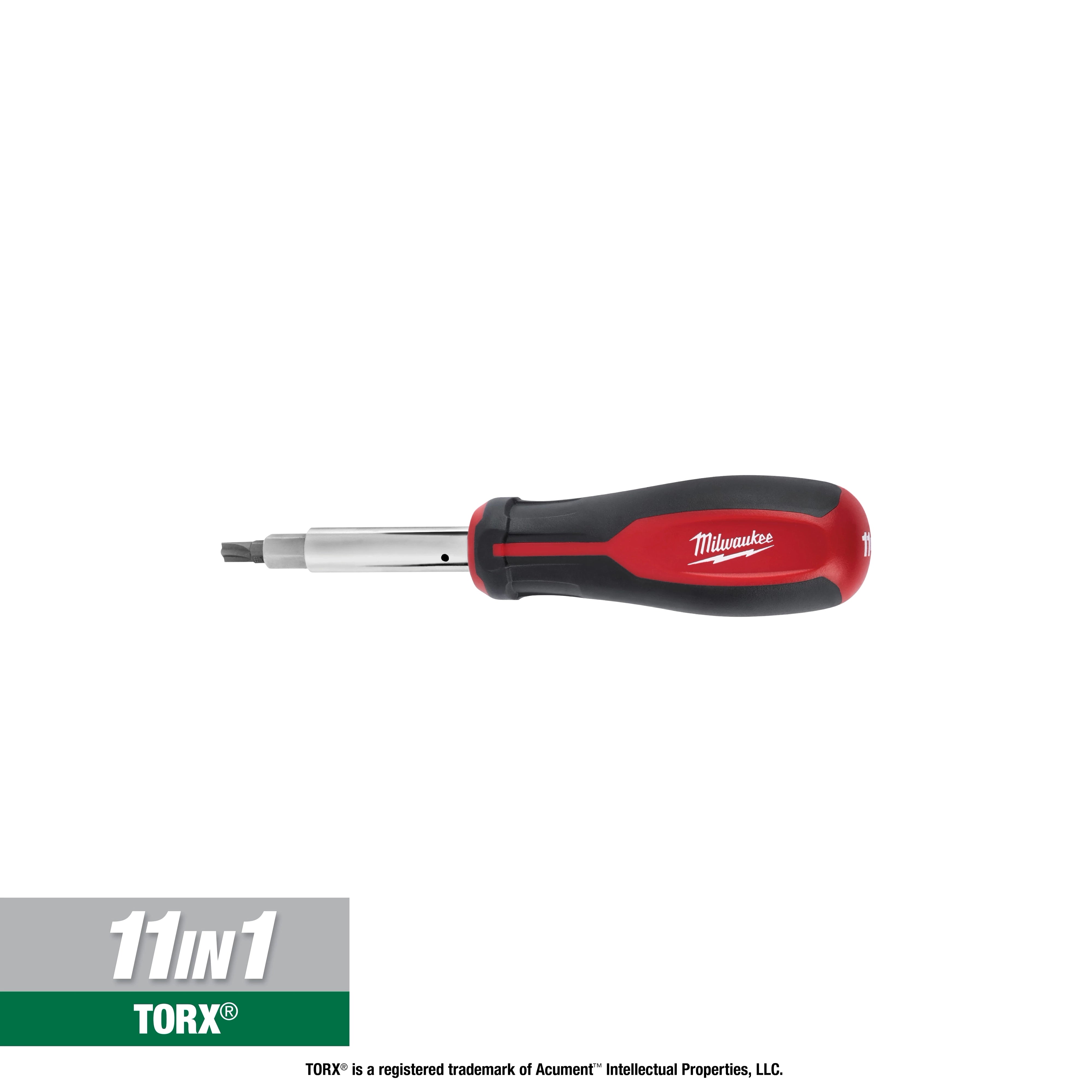 MILWAUKEE 48-22-2761 11in1 Multi-Bit Screwdriver W/SQ