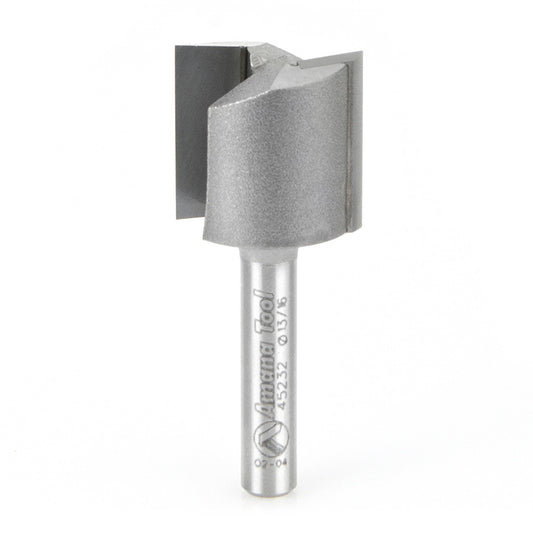 AMANA 45232 Carbide Tipped Straight Plunge High Production 13/16 Dia x 3/4 x 1/4 Inch Shank