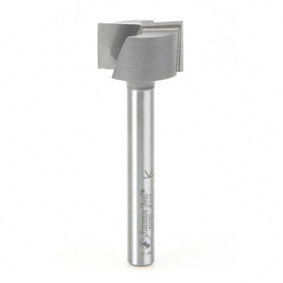 AMANA 45560 Carbide Tipped Bottom Cleaning / Spoilboard 3/4 Dia x 7/16 x 1/4 Inch Shank Upshear Design