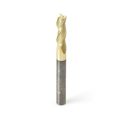 AMANA 46094 Solid Carbide Spiral Up-Cut Router Bit – 1/4
