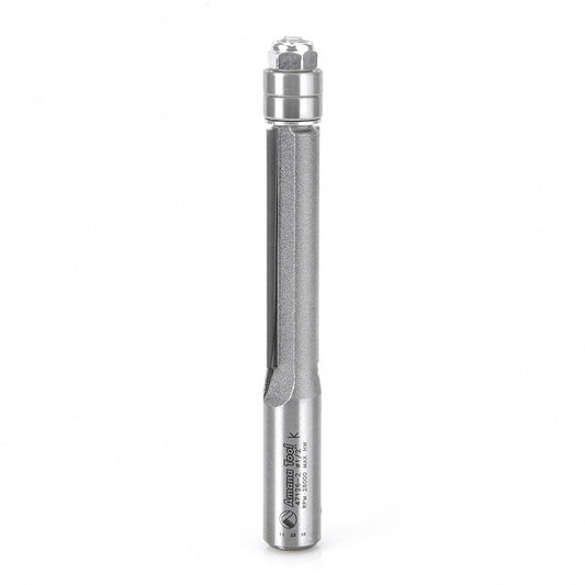 AMANA 47126-2 Carbide Tipped Flush Trim 1/2 Dia x 2 Inch x 1/2 Shank with Double Ball Bearings