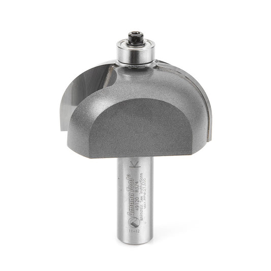 AMANA 49120 Carbide Tipped Cove 3/4 Radius x 2 Inch Dia x1 x 1/2 Shank