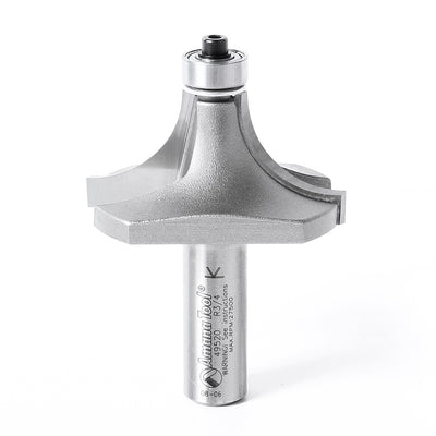 AMANA 49520 Carbide Tipped Corner Round 3/4 Radius x 2 Inch Dia x 1 Inch x 1/2 Shank