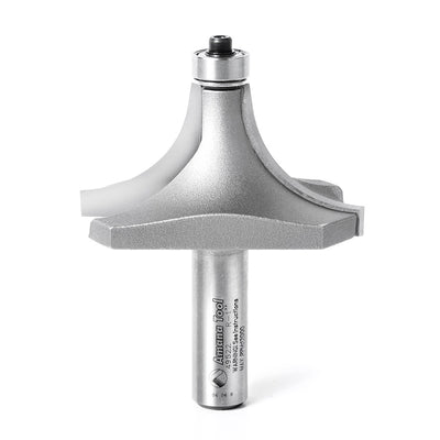 AMANA 49522 Carbide Tipped Corner Round 1 Radius x 2-1/2 Dia x 1-1/4 x 1/2 Inch Shank
