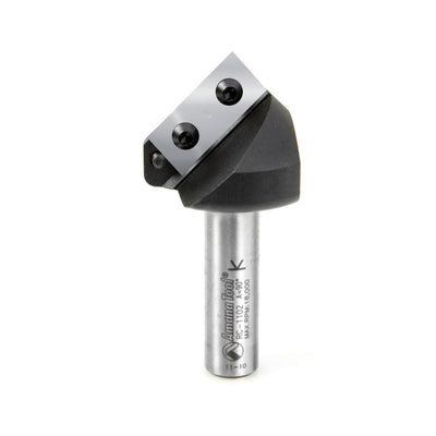 AMANA RC-1102 Insert V-Groove 90 Deg x 3/4 x 1/2 Inch Shank CNC