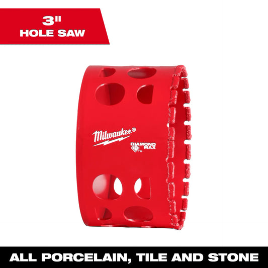MILWAUKEE 49-56-5669 3" DIAMOND MAX HOLE SAW