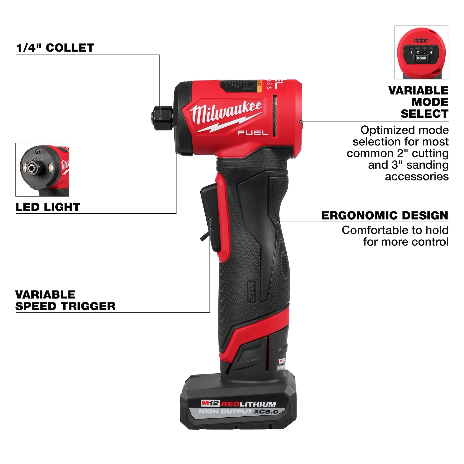 MILWAUKEE 3485-22 M12 FUEL™ 1/4