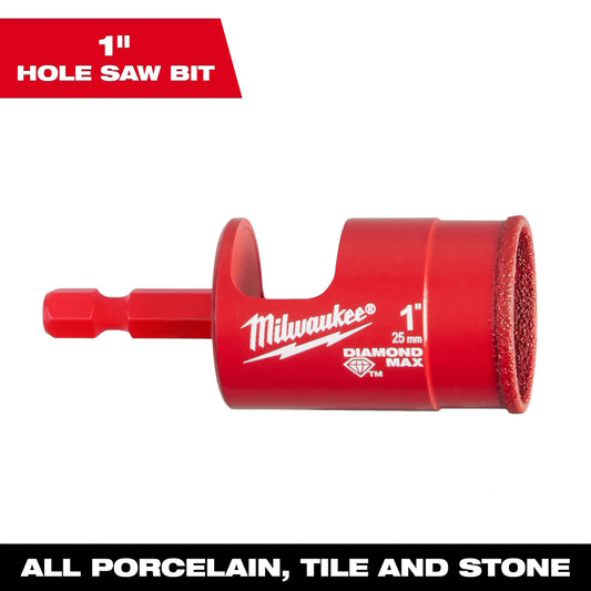 MILWAUKEE 49-56-0517 1" Diamond Max™ Hole Saw Bit