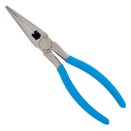 CHANNEL LOCK 317 8" Long Nose Pliers with Side Cutter