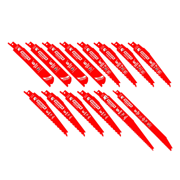 DIABLO DS0014S Bi-Metal Reciprocating Saw Blade Set (14-pc)