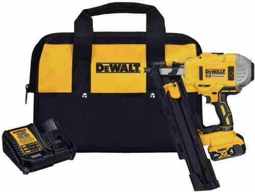 DEWALT DCN21PLM1 20V MAX 21º PLASTIC FRAMING NAILER KIT