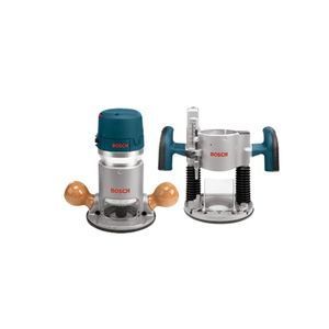 BOSCH 1617EVSPK 2-1/4 HP VARIABLE SPEED ROUTER FIXED AND PLUNGE BASE COMBO KIT
