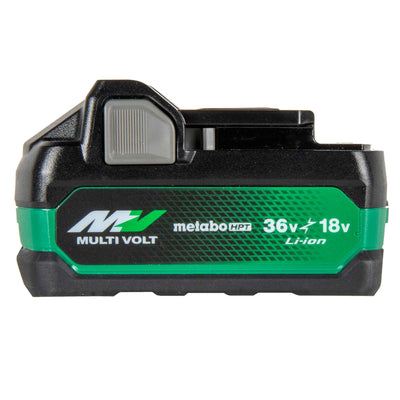 METABO BSL36A18X 18V/36V (5.0Ah/2.5Ah) MultiVolt™ Lithium Ion Water & Impact Resistant Battery