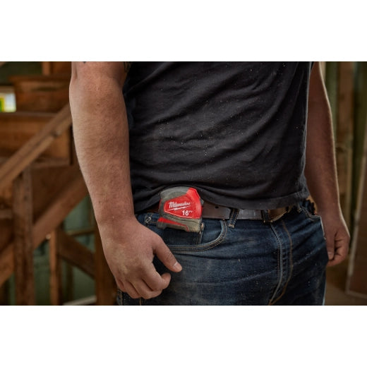 MILWAUKEE 48-22-6616 16 ft. Compact Tape Measure