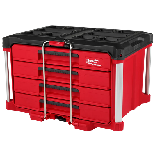 MILWAUKEE 48-22-8444 PACKOUT™ 4 Drawer Tool Box