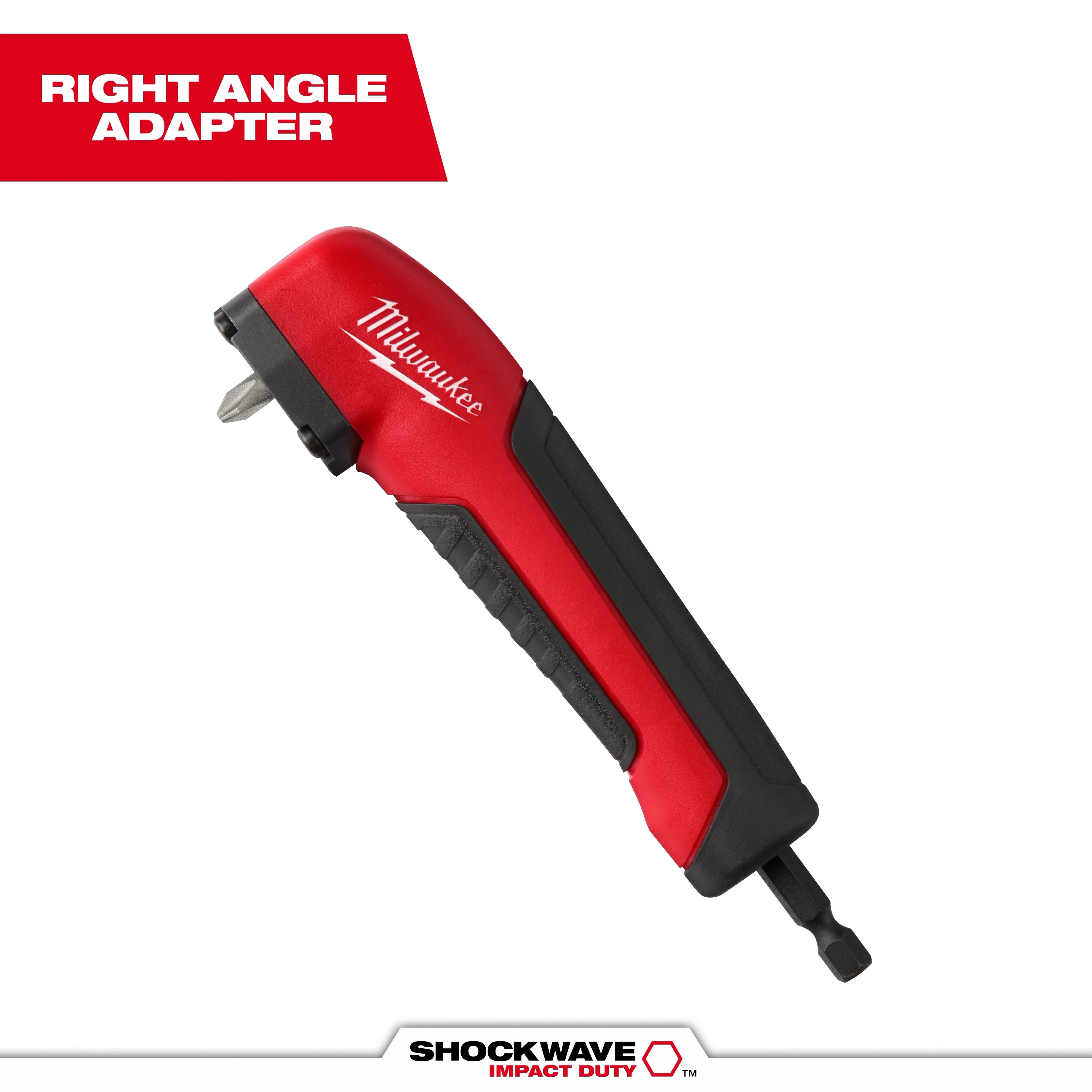 MILWAUKEE 48-32-2390 SHOCKWAVE™ Impact Duty Impact Right Angle Adapter
