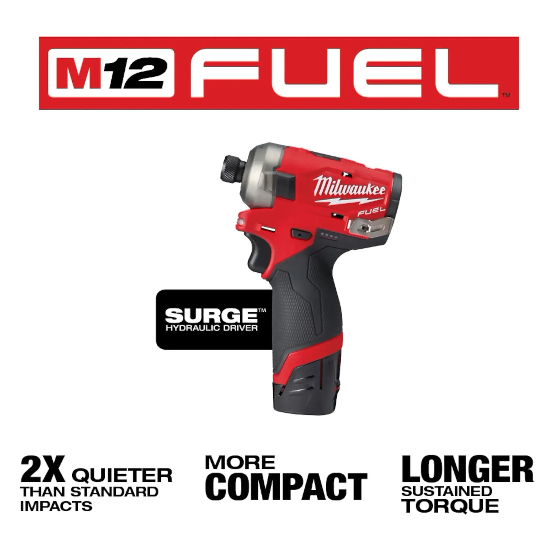 MILWAUKEE 2551-22 M12 FUEL™ SURGE™ 1/4