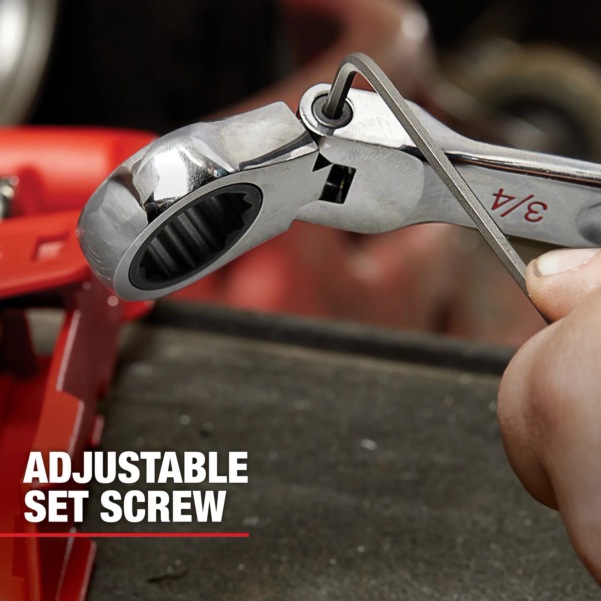 MILWAUKEE 48-22-9429 7pc SAE Flex Head Combination Wrenches